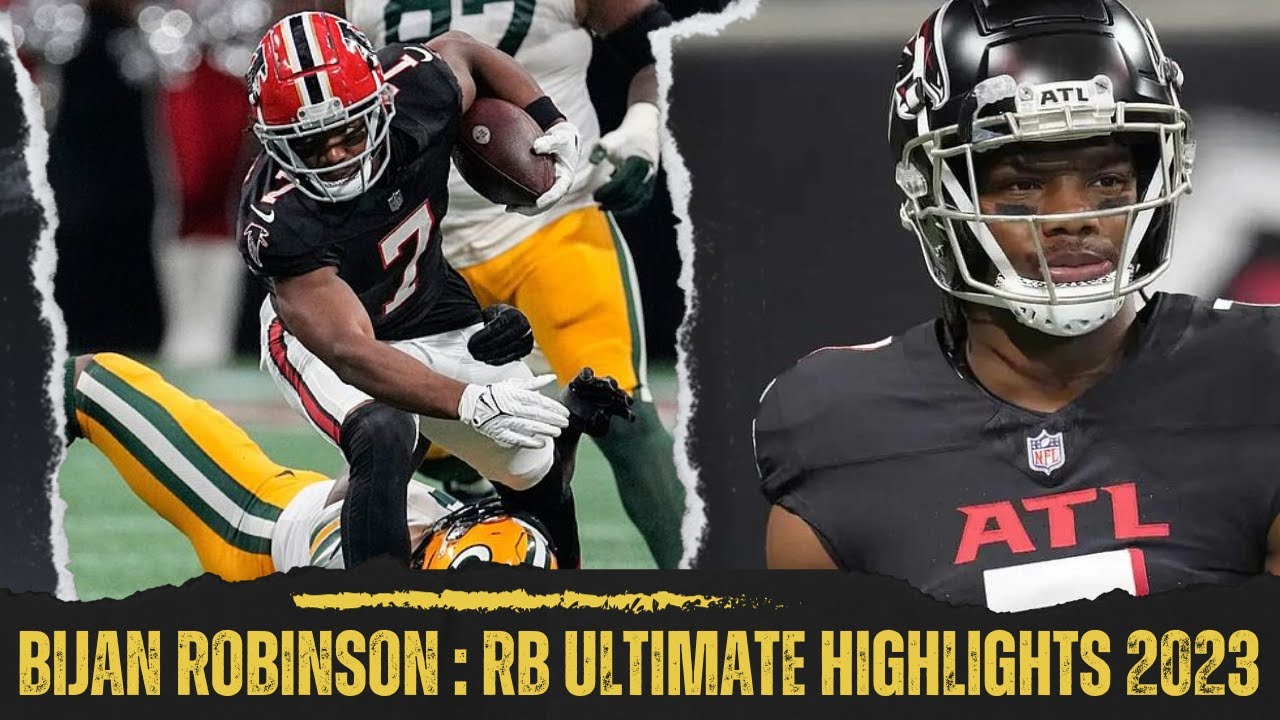 Atlanta Falcons Rookie Bijan Robinson Ultimate Highlights 2023