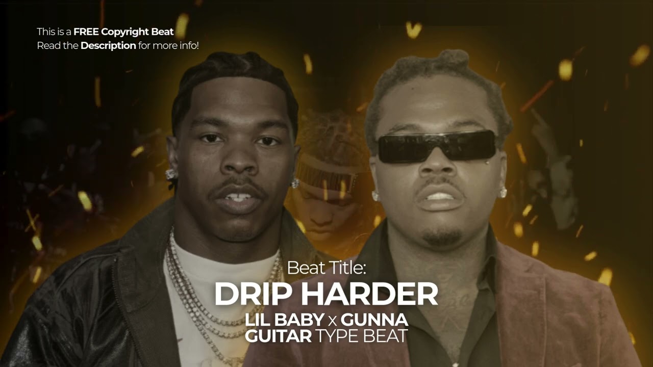 DRIP HARDER | Spanish Guitar Lil Baby x Gunna Type Beat | No Copyright Free Trap Instrumental 2025