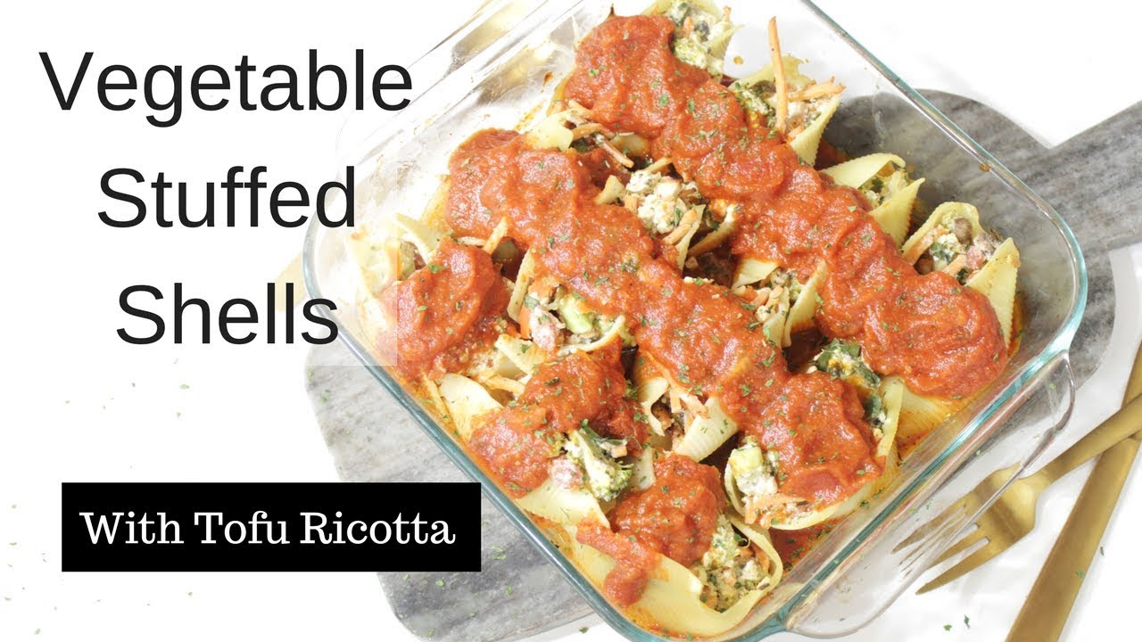 Healthy Vegetable Stuffed Shells | Easy Weight Loss Recipe | Vegan