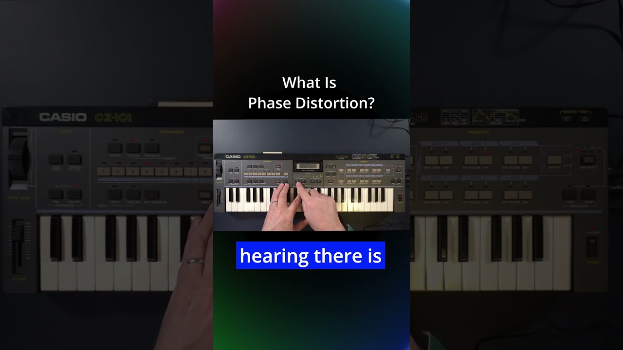What is Phase Distortion? Casio CZ-101 vs Yamaha DX7