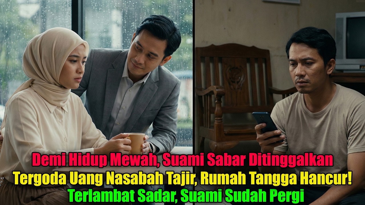 Skandal Pegawai Bank Syariah... Demi Hidup Mewah, Istri Selingkuh Dengan Nasabah Kaya Lalu Tertipu..