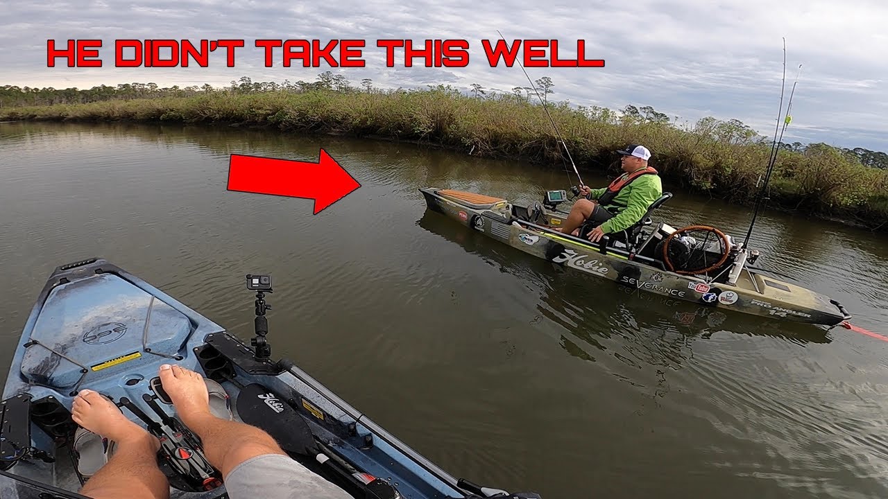 Inshore Kayak Fishing Mobile Bay - Fishing Low Tide for Speckled Trout