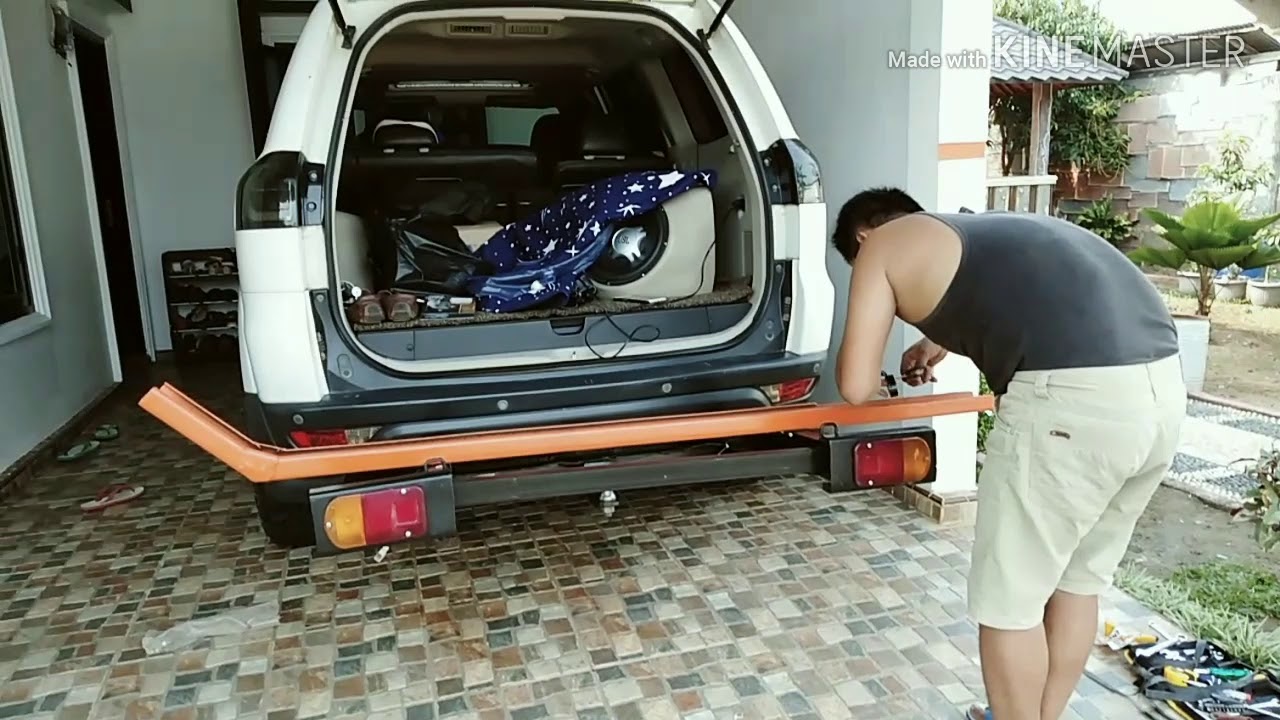 Kre4tif - anhang motor trail UNtuk Pajero sport DAKAR