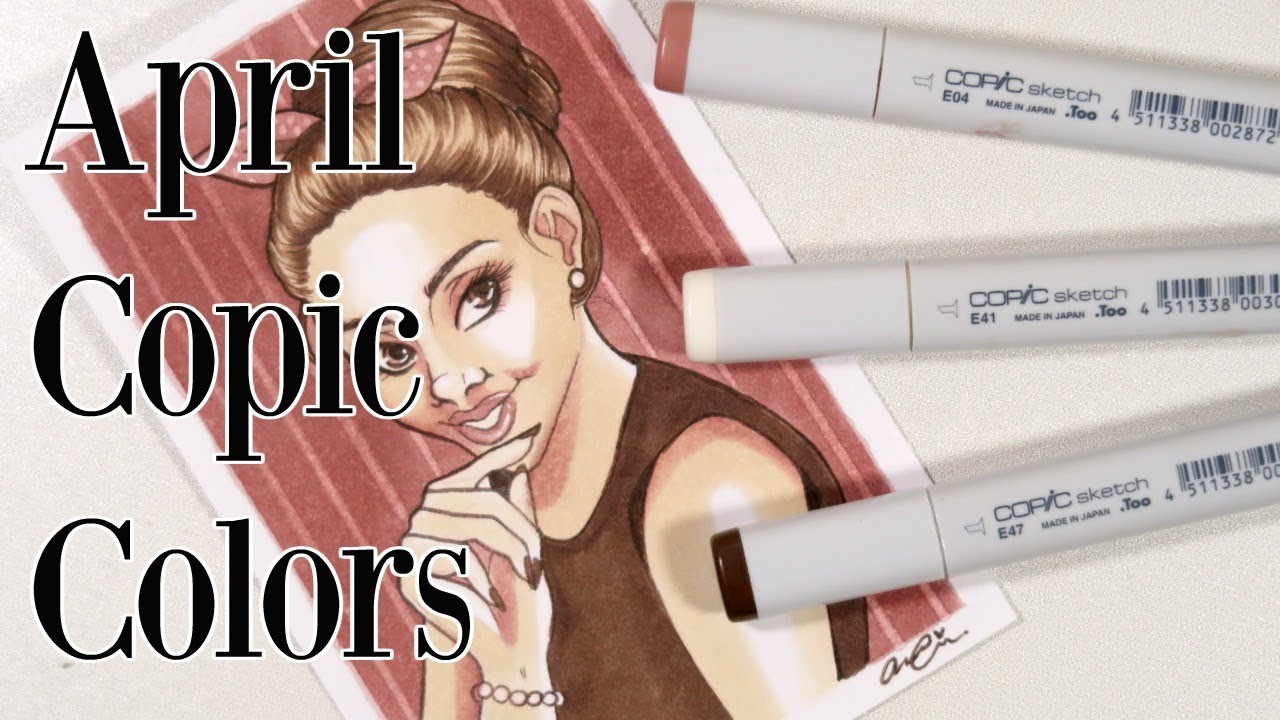 April Copic Marker Color Challenge | #COPICCOLORS