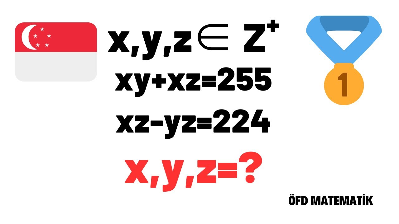 Singapur Matematik Olimpiyat Sorusu