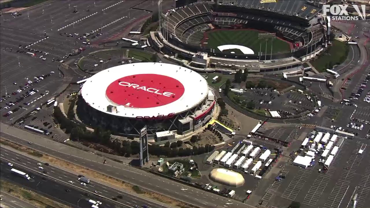 Oracle Arena before the facility hosts its final Warriors NBA game ever