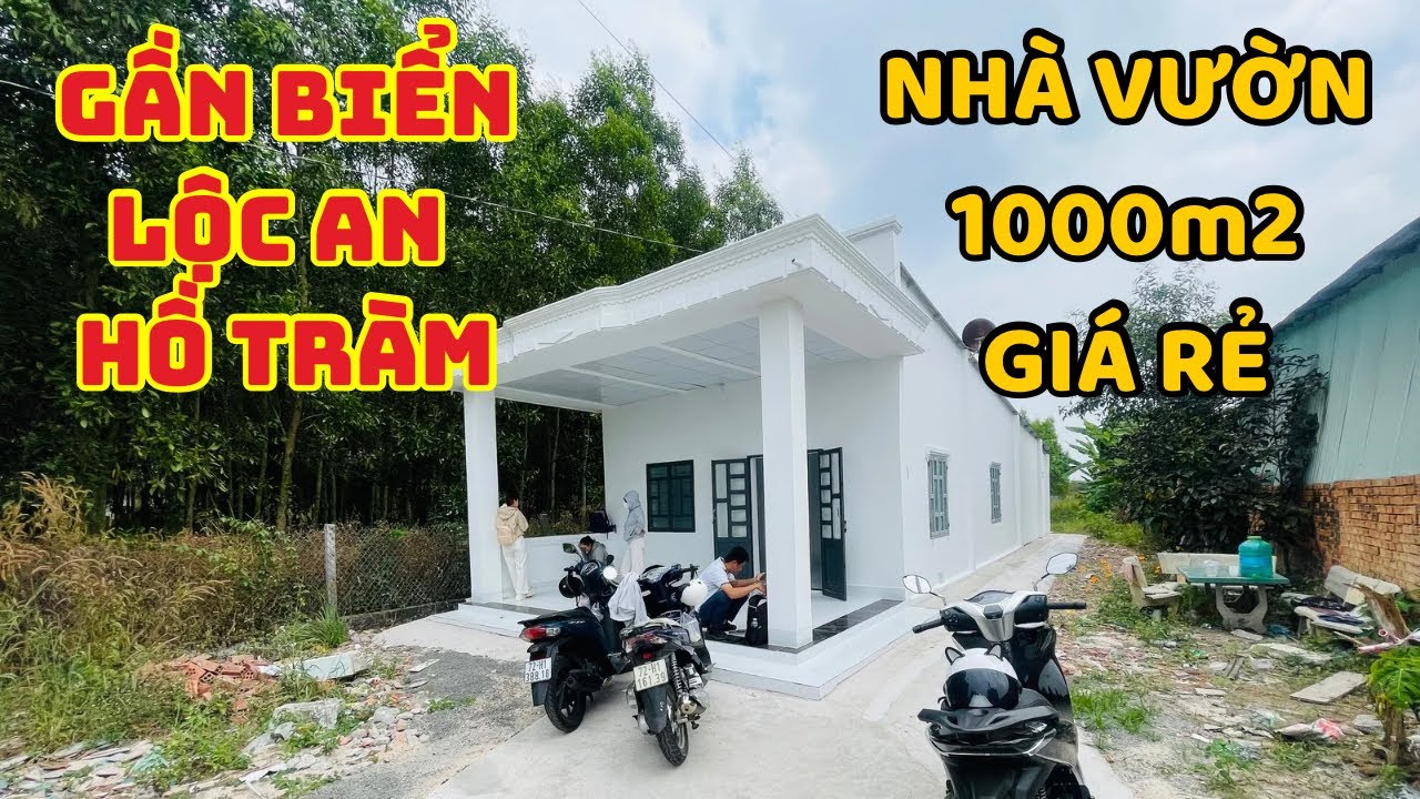[199] Nhà Vườn Giá Rẻ Gần Biển Lộc An - Hồ Tràm | Bà Rịa Vũng Tàu