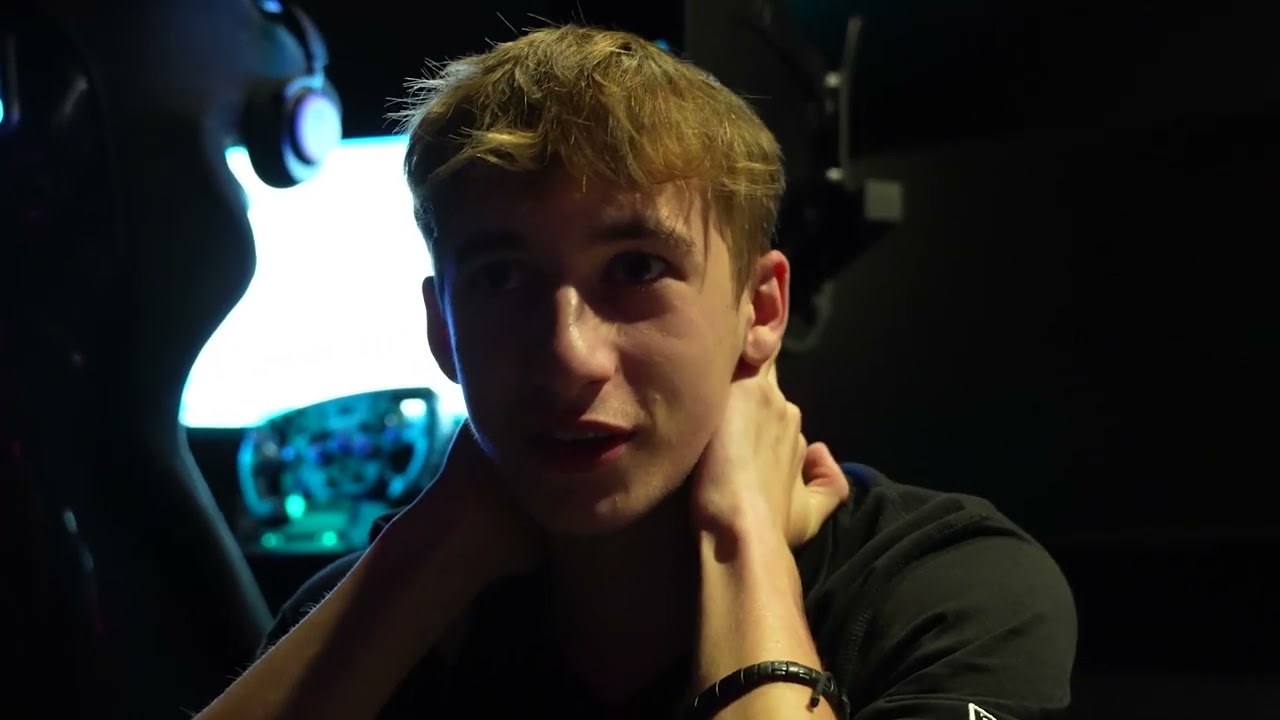 Jake Benham's eerste F1 Esports-race!