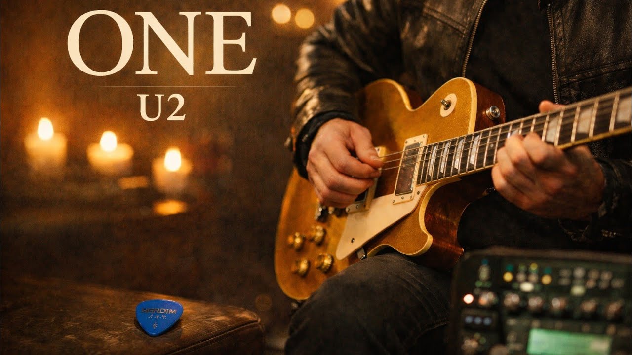ONE – U2 | Guitar Cover 🎸 (The Edge Style Tone)