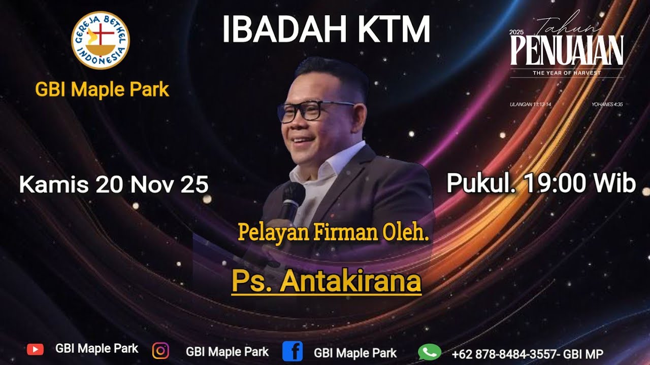 Ibadah KTM GBI Maple Park