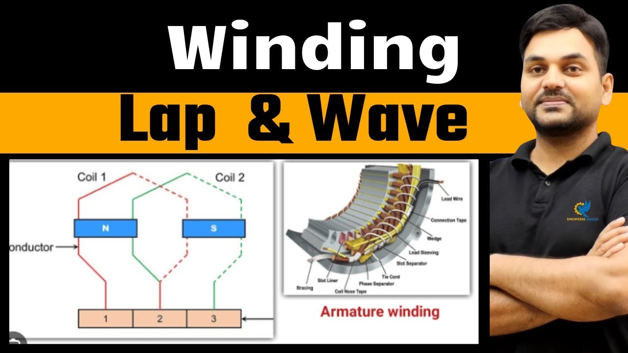 LAP & Wave winding I Armature winding types I rajkamal sir I DC machine I ALP Technician
