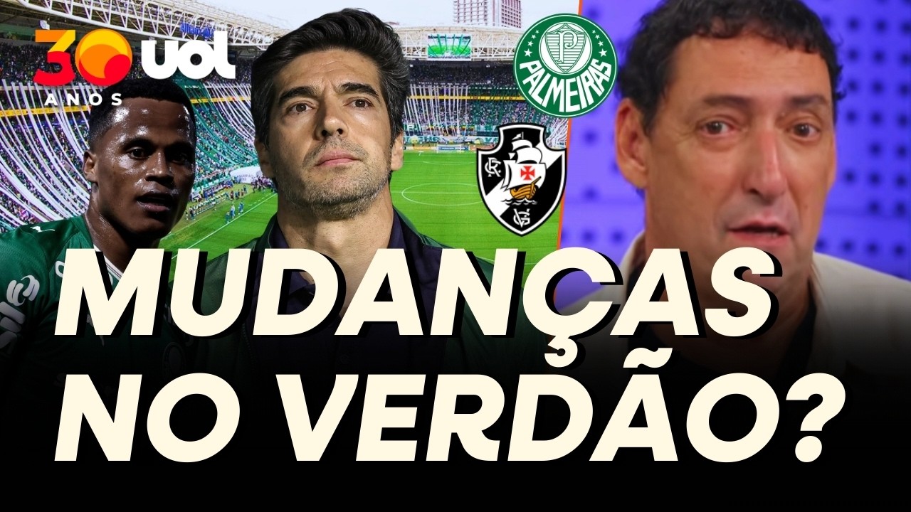 VASCO X PALMEIRAS: ARIAS TITULAR E SOSA NO LUGAR DE VITOR ROQUE? PVC E LAVIERI ANALISAM CONFRONTO