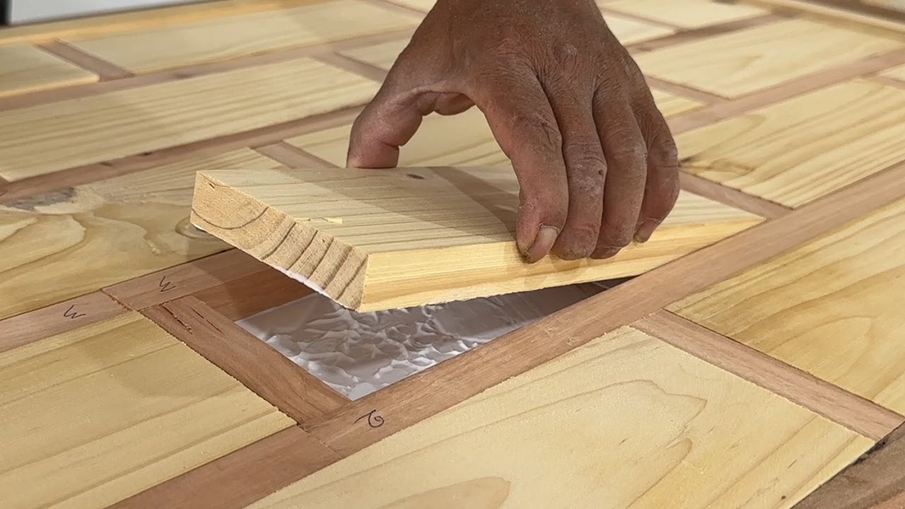 Incredible Woodworking Skills That Will Admire You // Build A Sturdy And Beautiful Table For Garden