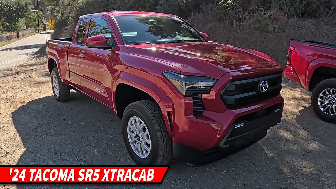 *Tested* New 2024 Toyota Tacoma SR5 XtraCab // Affordable and Peppy with 2 seats