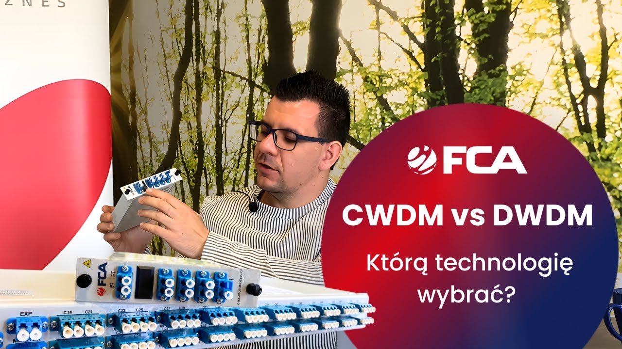 CWDM vs DWDM – Jak działa zwielokrotnianie falowe w światłowodach? | FCA