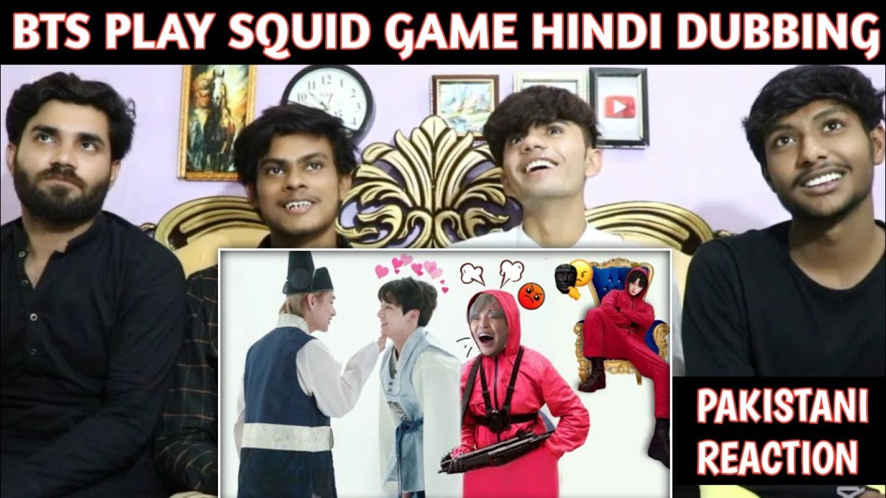 Bts Play Squid Game - Part 1 - Pakistani Reaction - Usman Rajpoot