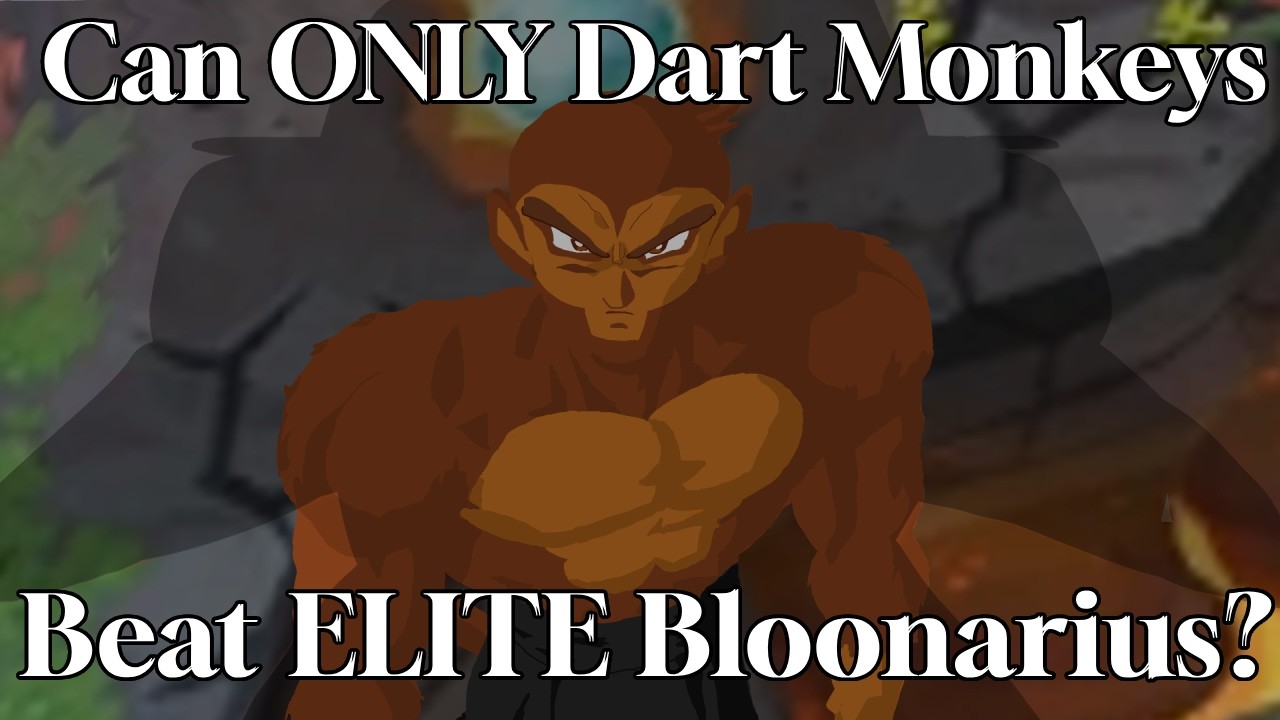 Can ONLY Dart Monkeys beat ELITE Bloonarius?