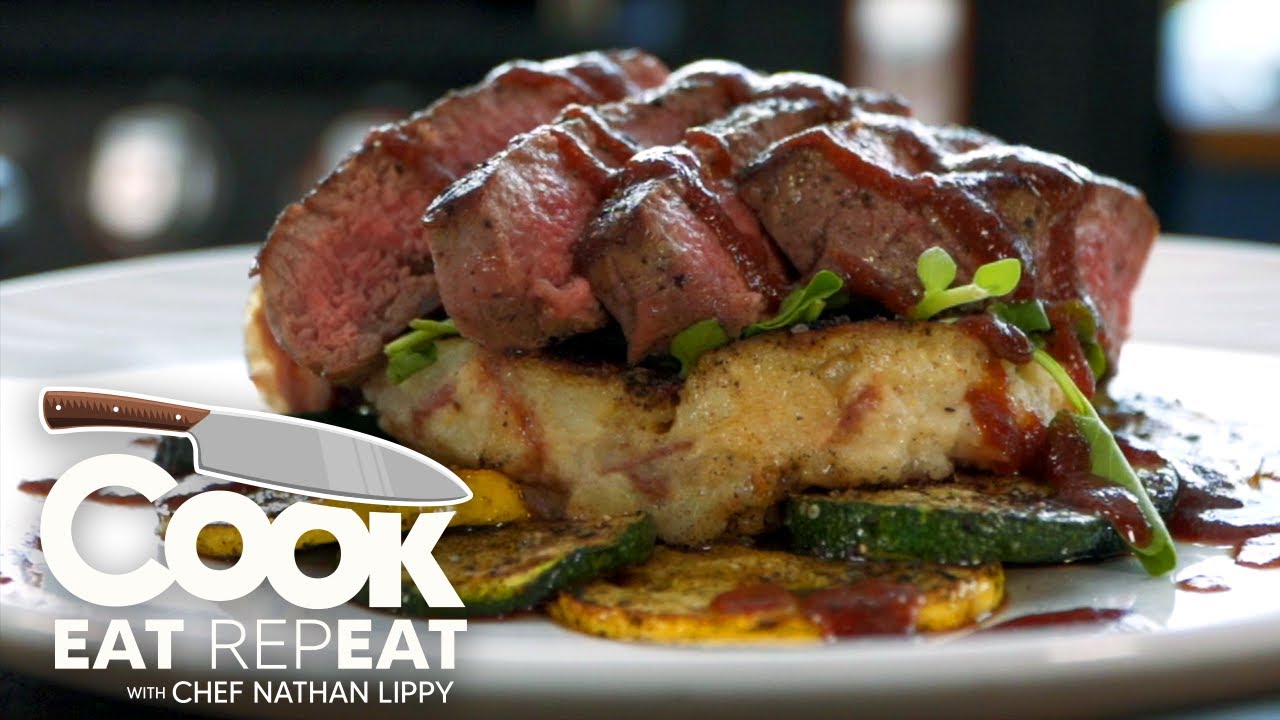 Elevated Steak and Mashed Potatoes Recipe | Cook Eat Repeat | Blackstone Griddles