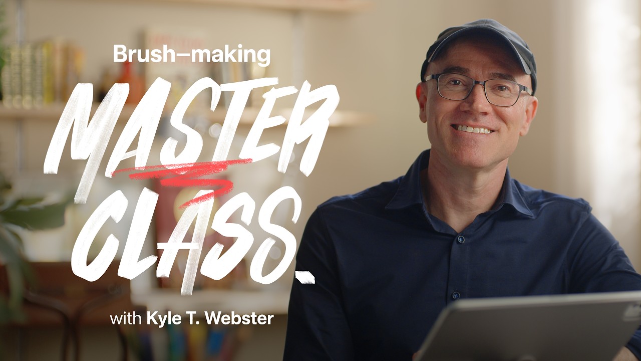 Make 9 Procreate Brushes with Kyle T. Webster