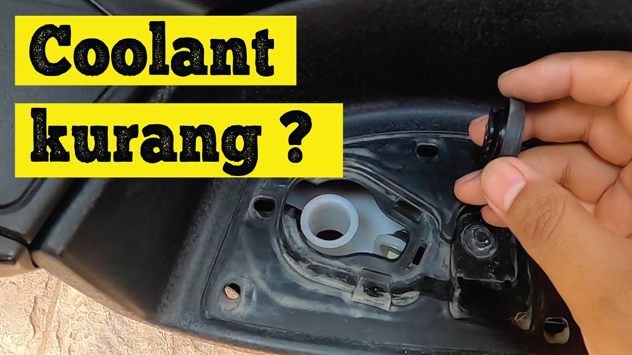 Yamaha Xmax Coolant Check, Periksa Paras Air Coolant Xmax