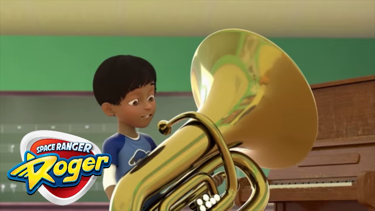 Cartoons for Children | Roger's Tuba Trouble - Roger Gets the Pet | Space Ranger Roger