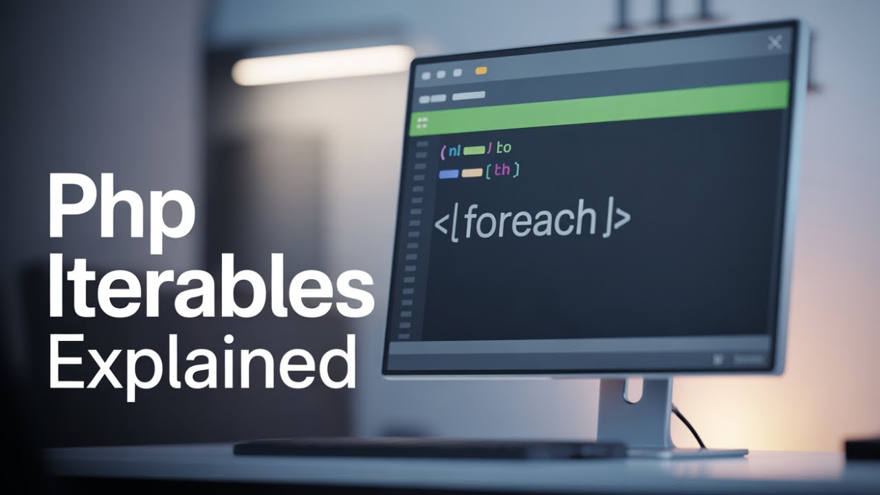 PHP Iterables Explained in Hindi | What Are Iterables in PHP? | PHP OOP / Advanced