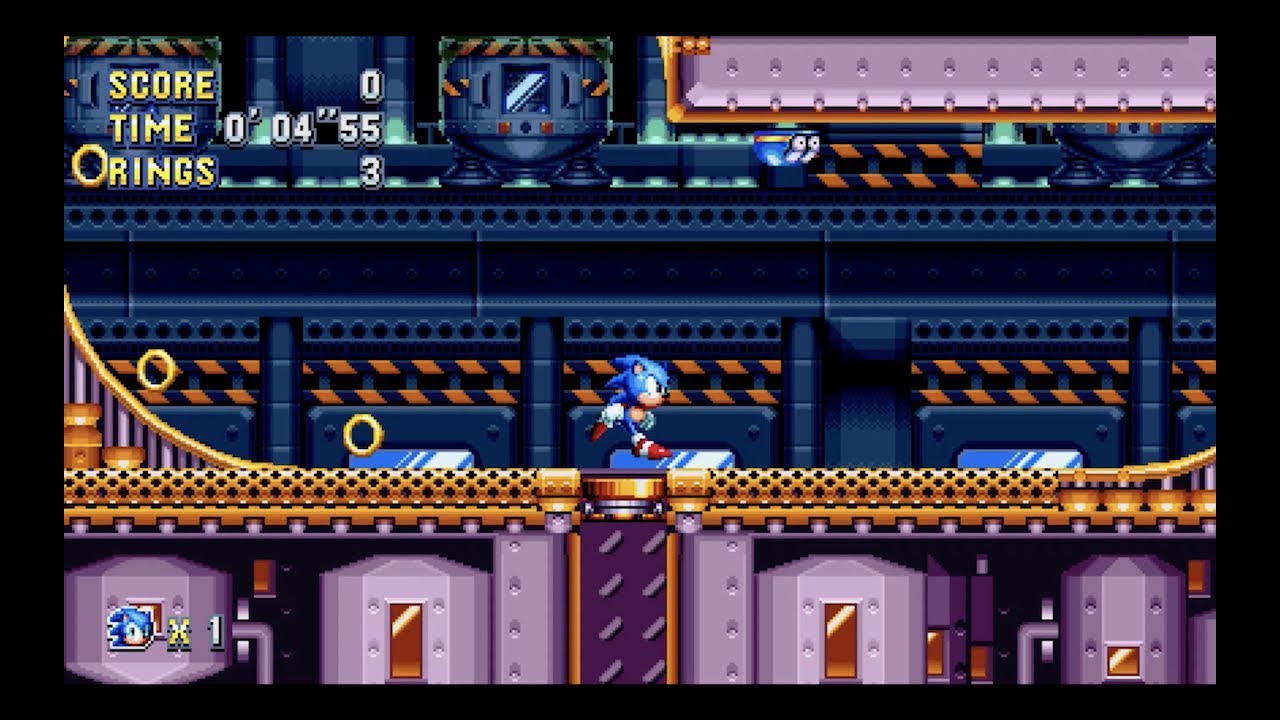 Sonic Mania: Flying Battery Zone Act 2 (Sonic) [1080 HD]