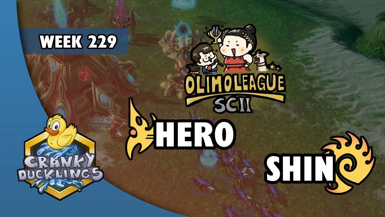 herO vs SHIN - PvZ | OlimoLeague Week #229 | Weekly StarCraft 2 Tournament