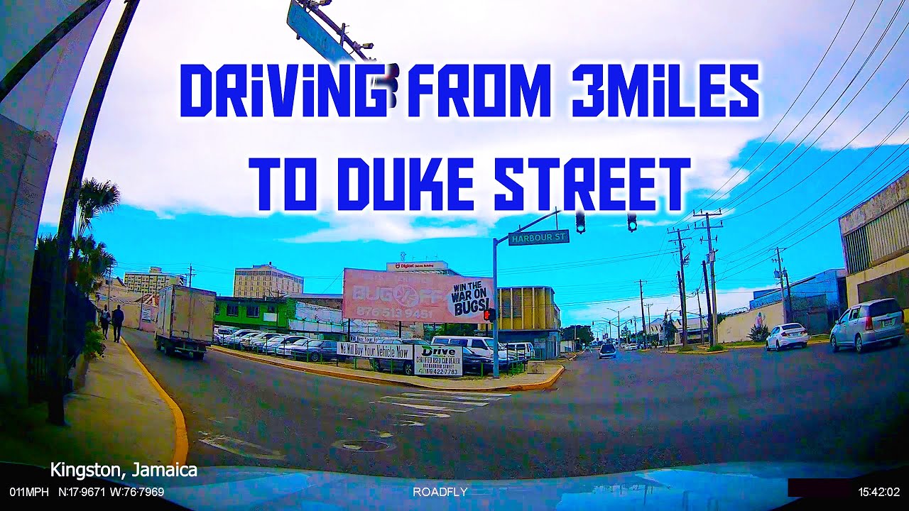 Driving in jamaica from 3Miles to Duke Street