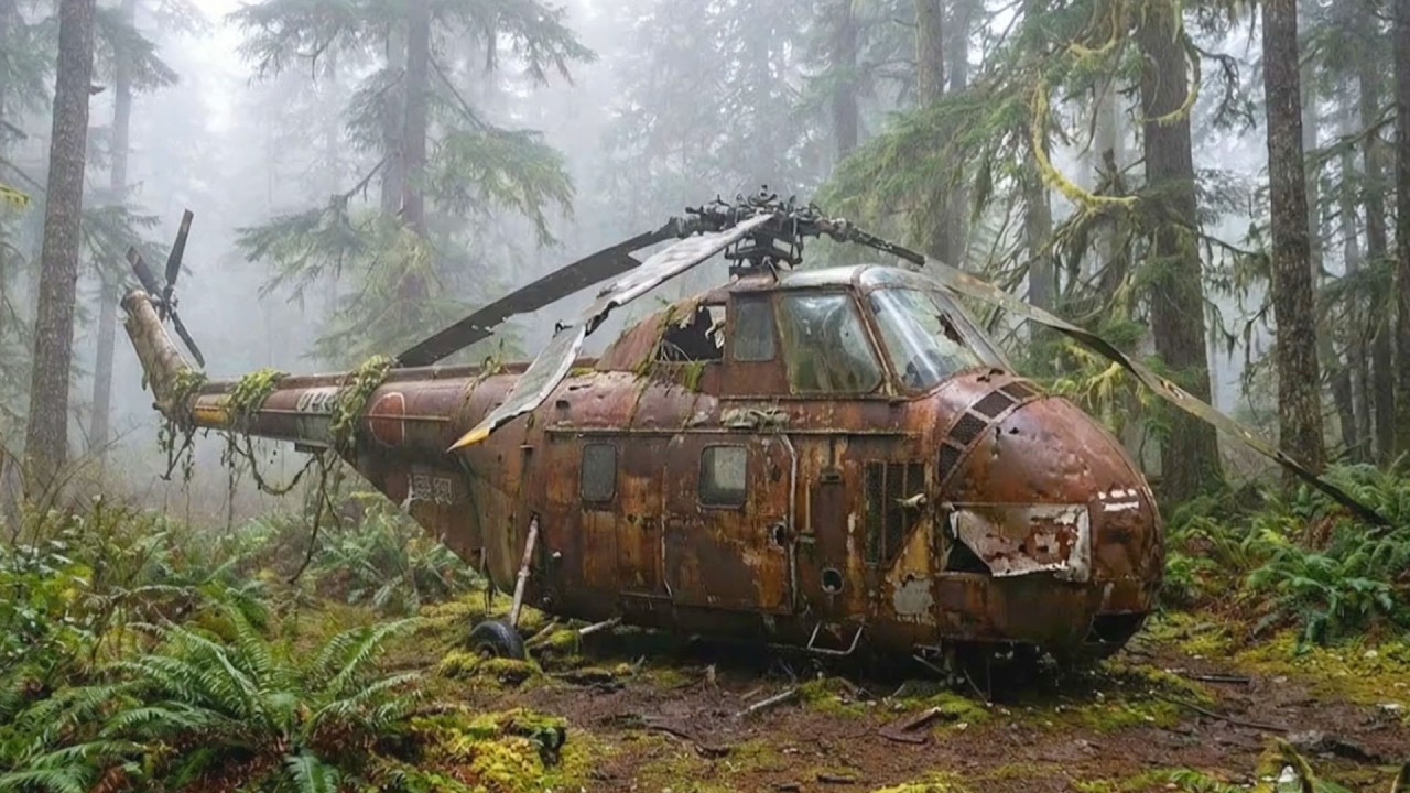 Abandoned for 45 Years&hellip; This Military Helicopter Was Never Meant to Be Found