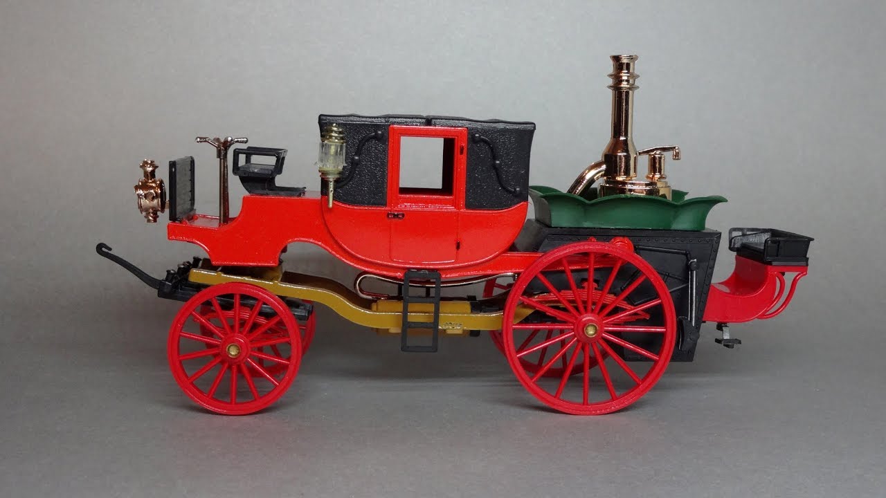 1854 X5 Carro a Vapore Di Bordino | Brumm Models | Масштабная модель автомобиля 1:43