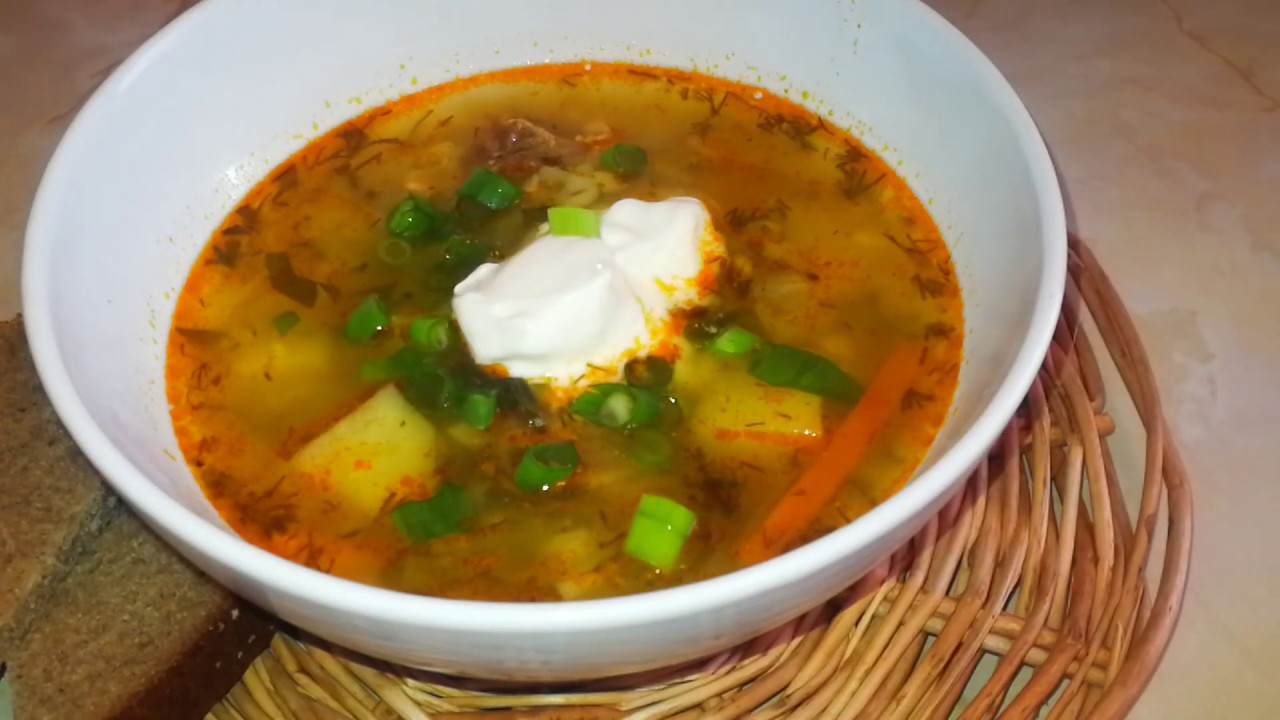 Очень вкусный и сытный Рассольник  с булгуром.Рекомендую!