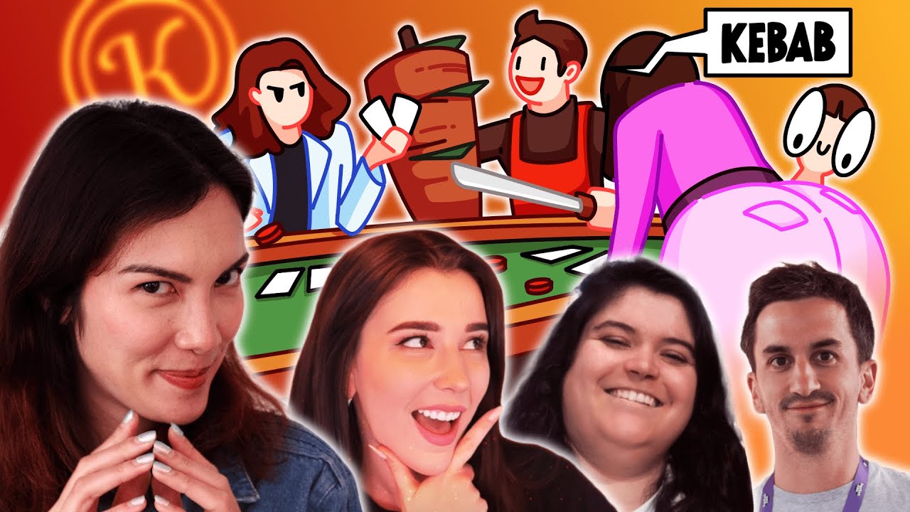 KEBABS, BLACKJACK & BBL - Kebab Chefs! ft. Gom4rt, Chloé & Cokooo