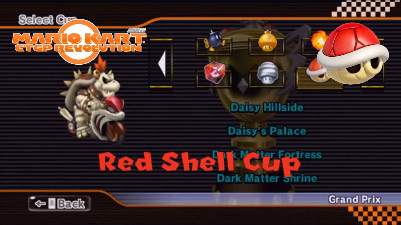 Mario Kart Wii CTGP #10 Red Shell Cup