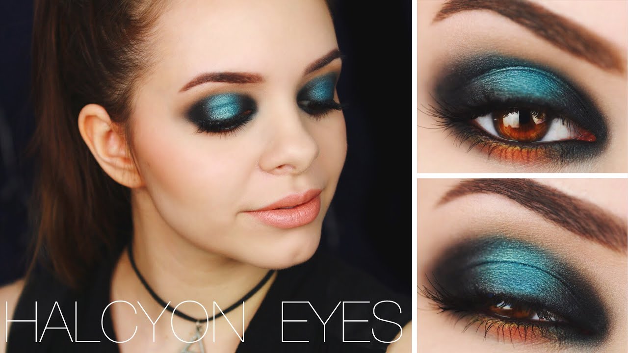 Dark Blue Halo Eyes • HALCYON • Eisvogel  • 2 Minute Tutorial ❤