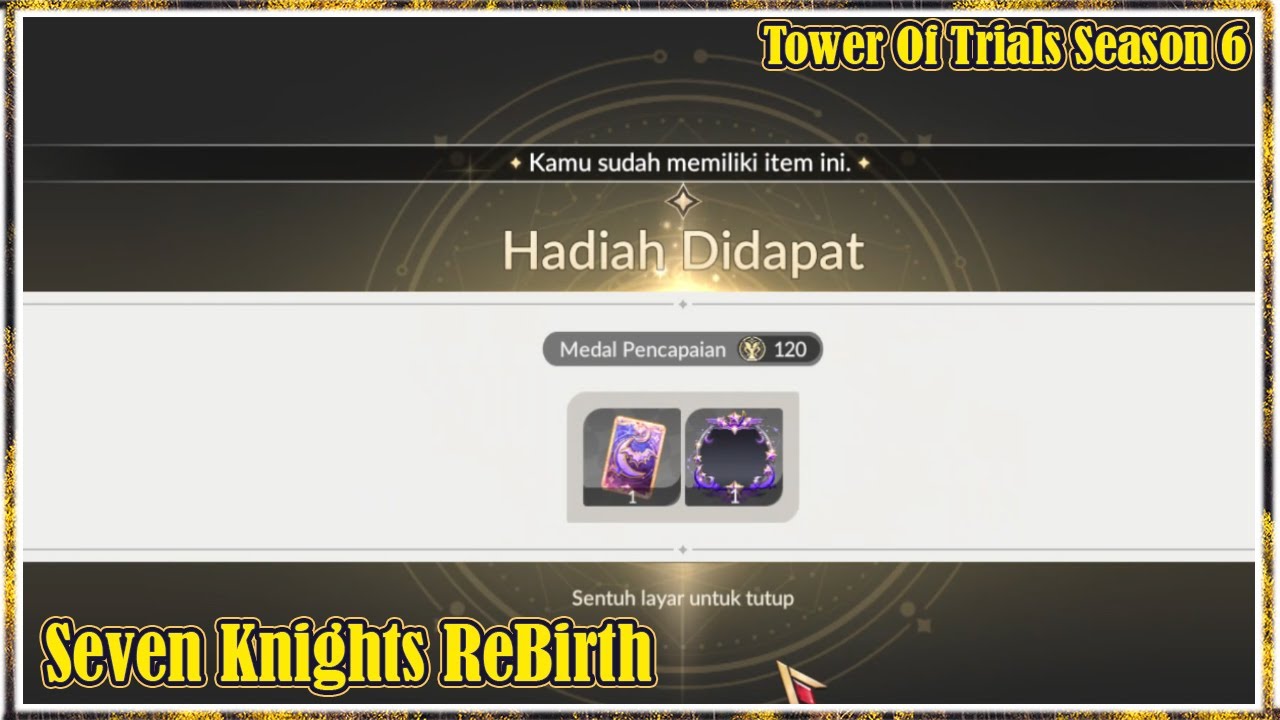 Guide Rotasi Skill Hero Tower Of Trial Season 6 | Seven Knights ReBirth
