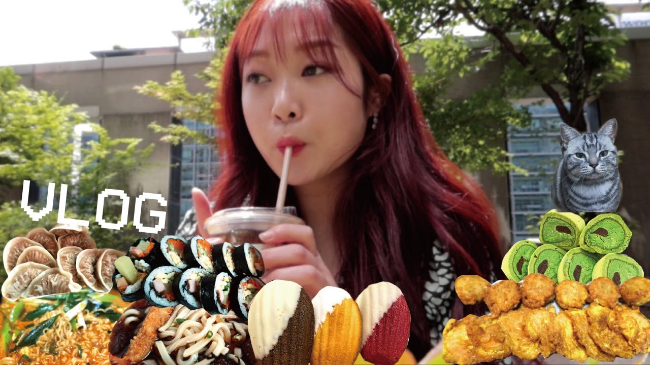 [먹방] 반주하고 야근실패vs부서회식하고 야근성공, 옥상맥주, 흥전놀전, 창립기념일 해장 (ft. 햇빛촌 순대전골, 불닭볶음면, 투썸, 퍽퍽빵, 촉촉빵, 루꼴라샌드위치, 냉우동)