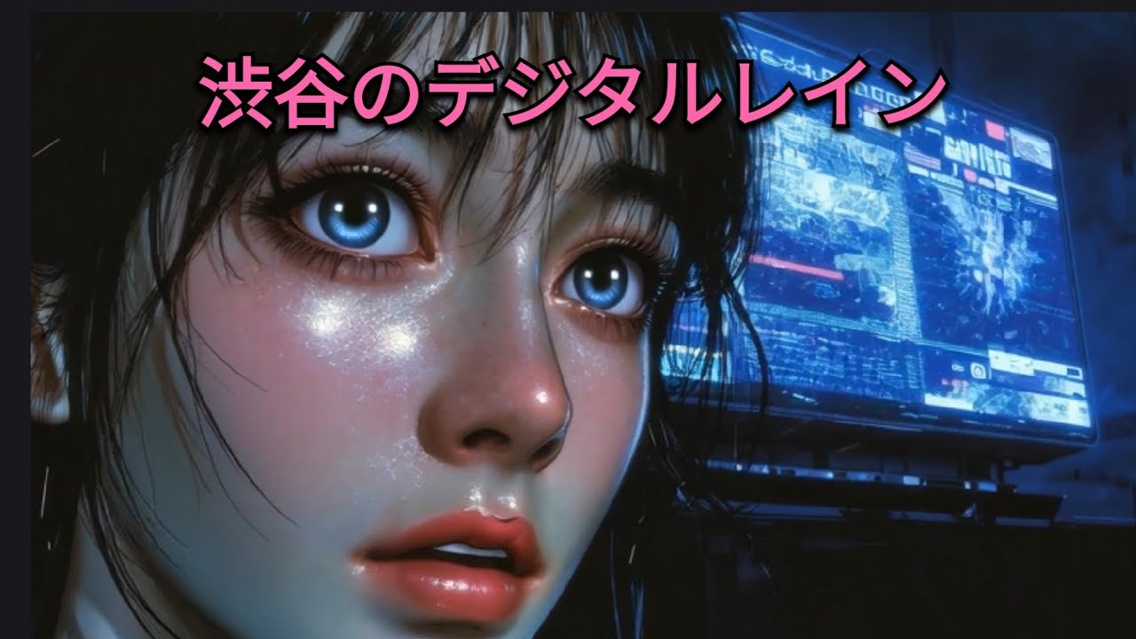 Цифровой дождь в Сибуе Digital Rain in Shibuya (シブヤのデジタル・レイン) 