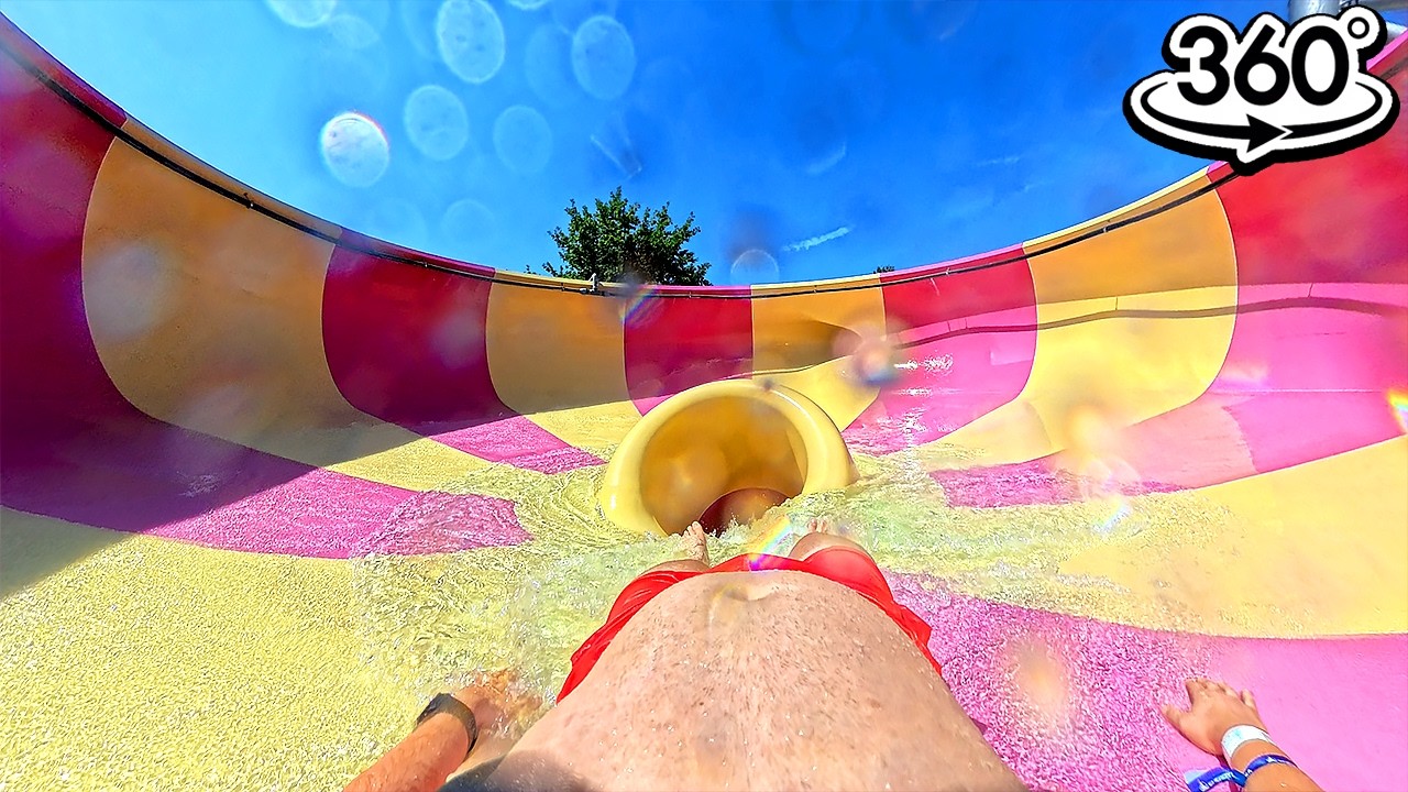 Tiriki (Bamboo Bay) - Energylandia 2025 (360°) (POV) (Zator, Polska) Insta360 X5