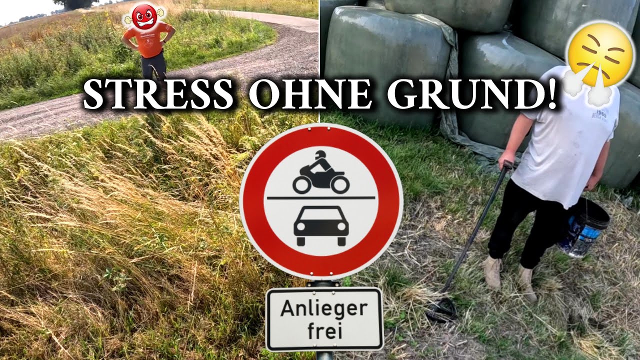 Das riecht nach Ärger! STRESS mit einem Landwirt beim Sondeln mit Genehmigung!