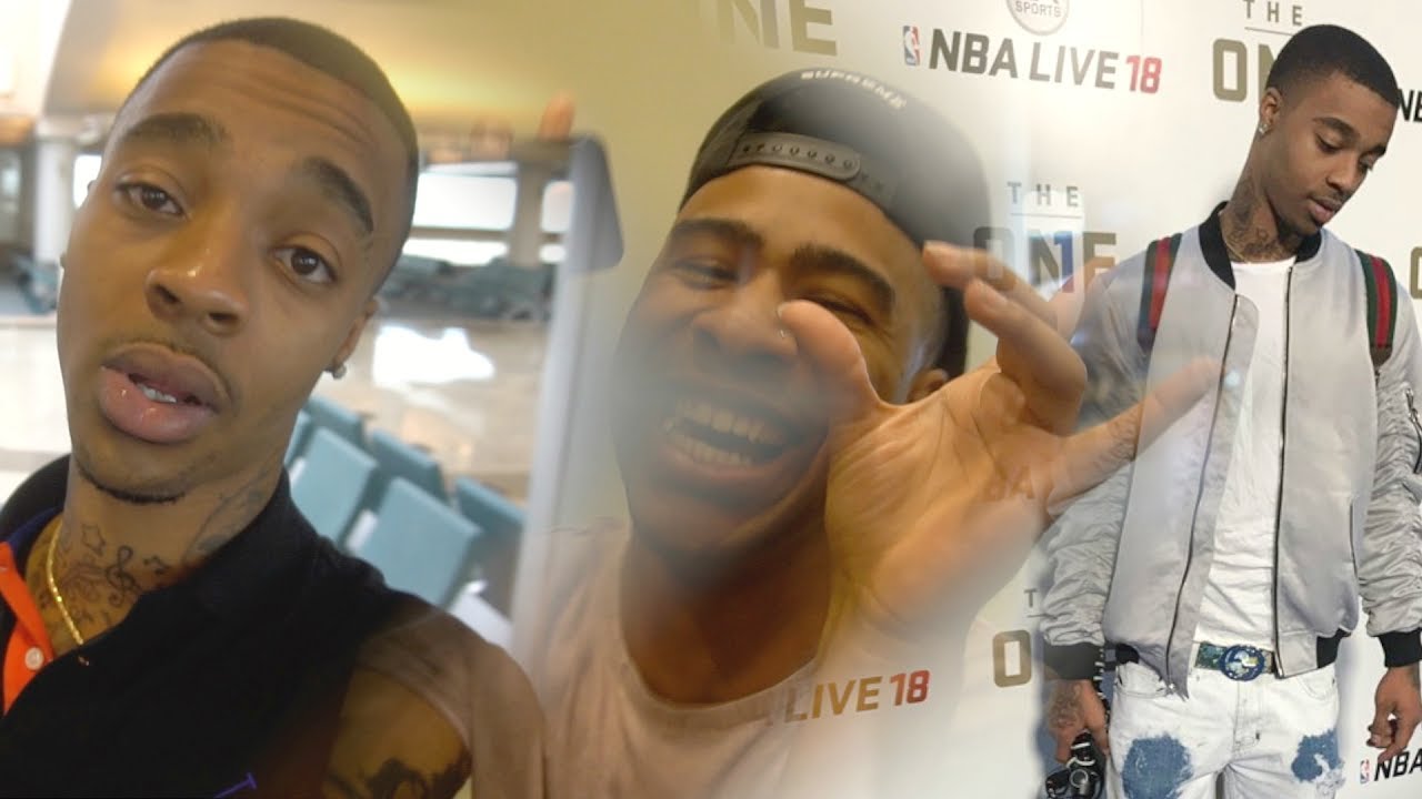 MISSED MY FLIGHT:(! FIRST TIME IN LA! NBA LIVE 18 EVENT! - Vlog
