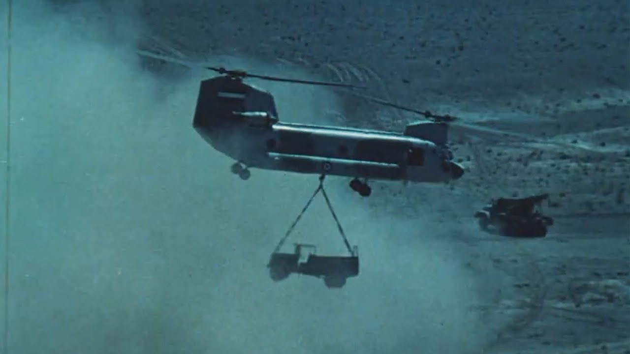 Iranian Military Maneuver with Shah and Anwar Sadat | 1976 Military Exercise