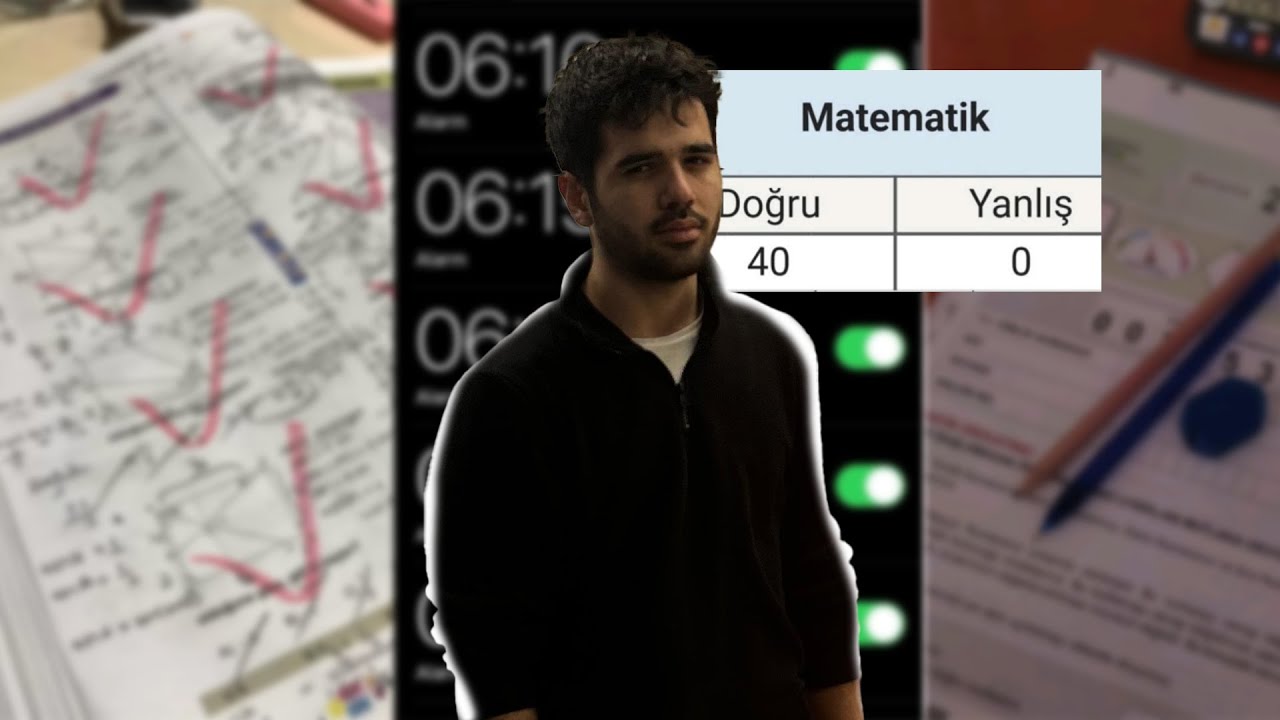 YKS &Ccedil;ALIŞMAYA 0'DAN BAŞLIYORSAN 3 DAKİKANI AYIR VE İZLE