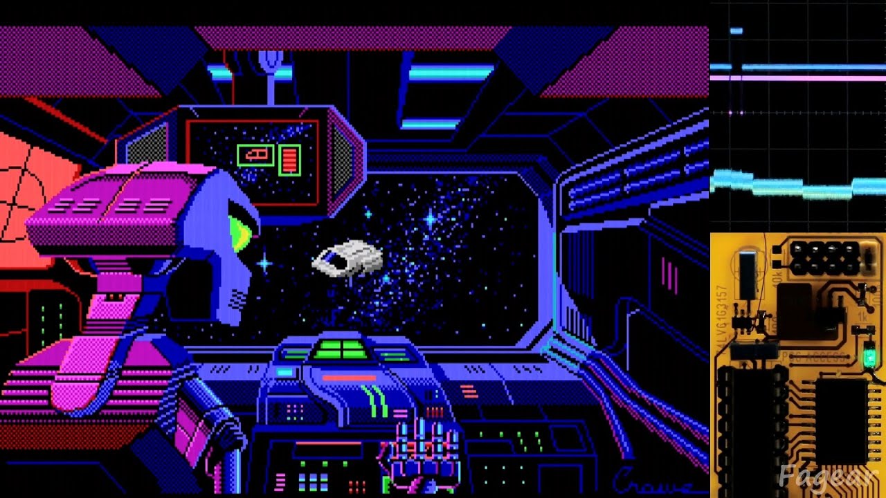 FMonster: SN76489/Tandy sound и 8 игр под MS-DOS