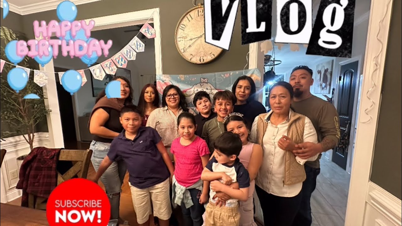 BEBAS 8th BIRTHDAY VLOG!!! #chingonafam 