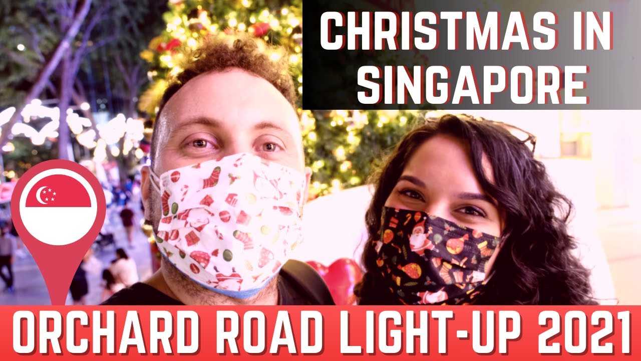 ORCHARD ROAD CHRISTMAS LIGHTS 2021 | Christmas in Bloom | Singapore Walking Tour
