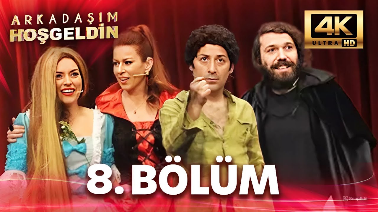 Arkadaşım Hoşgeldin | 8.Bölüm | 4K Ultra HD | Halil Sezai - İpek Tuzcuoğlu