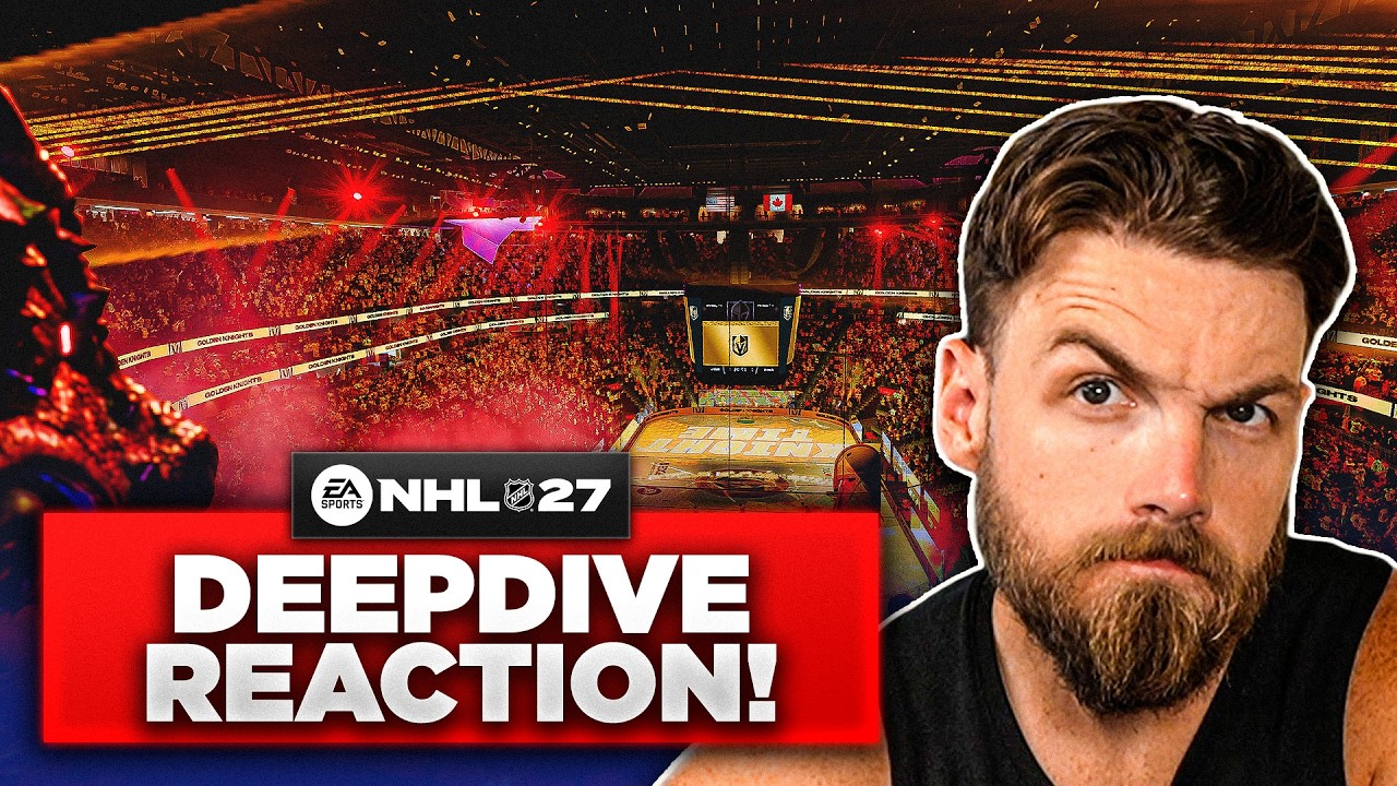 NHL 27: РАЗБОР ГЕЙМПЛЕЯ И РЕАКЦИЯ!