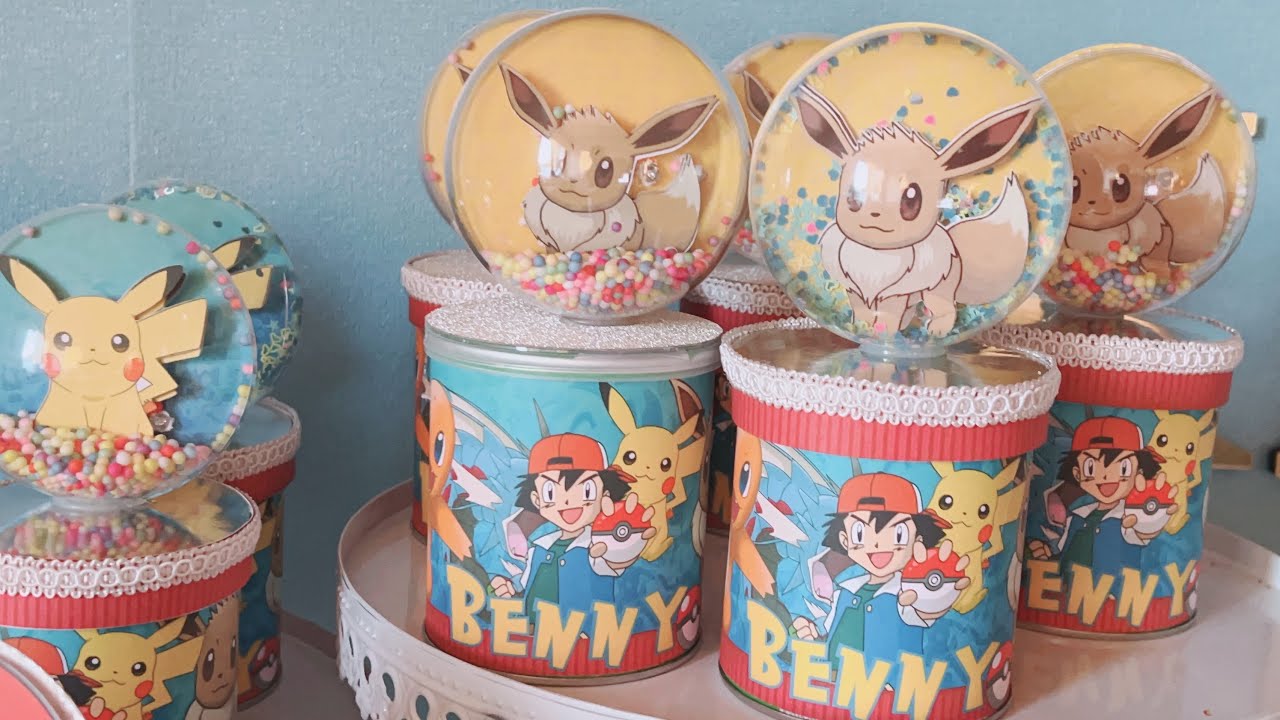 Batata Pringles tema Pokémon
