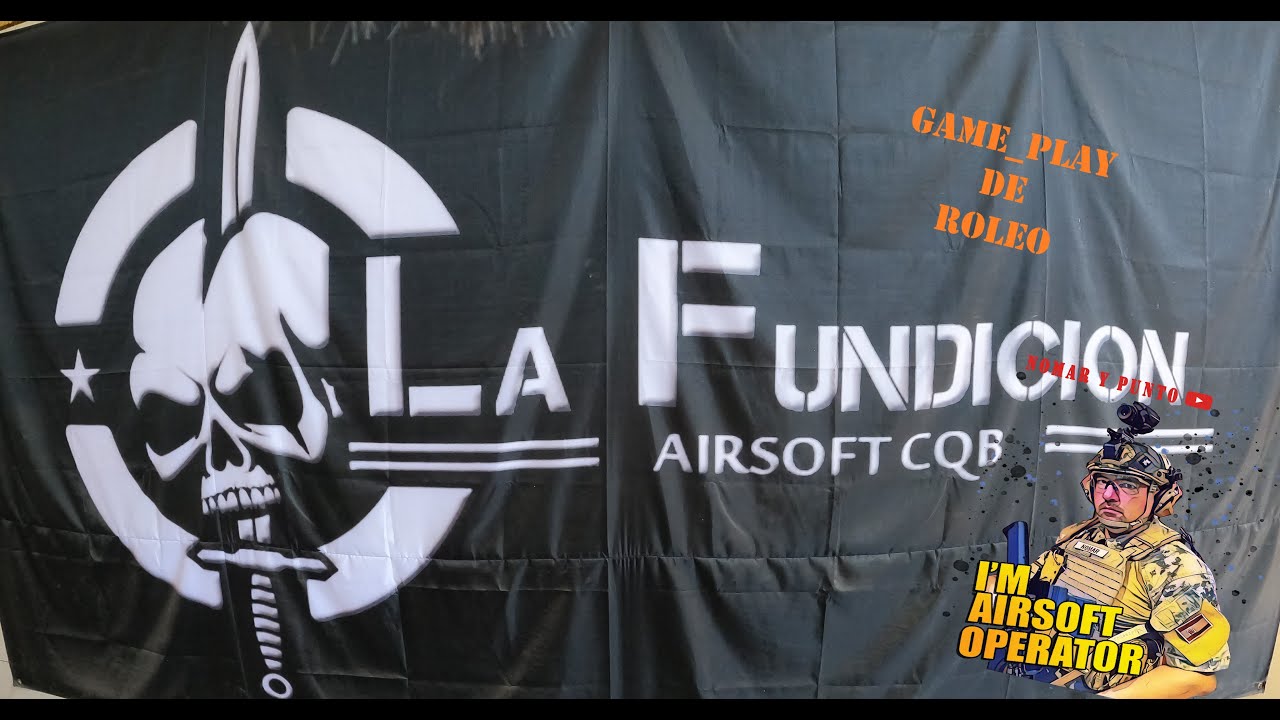 LA FUNDICION!!! Game_play de ROLEO Airsoft en Español